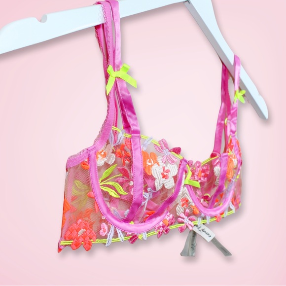 For Love and Lemons Summer Tide 3-Piece Lingerie Set - X-Small - NWT - Picture 6 of 16